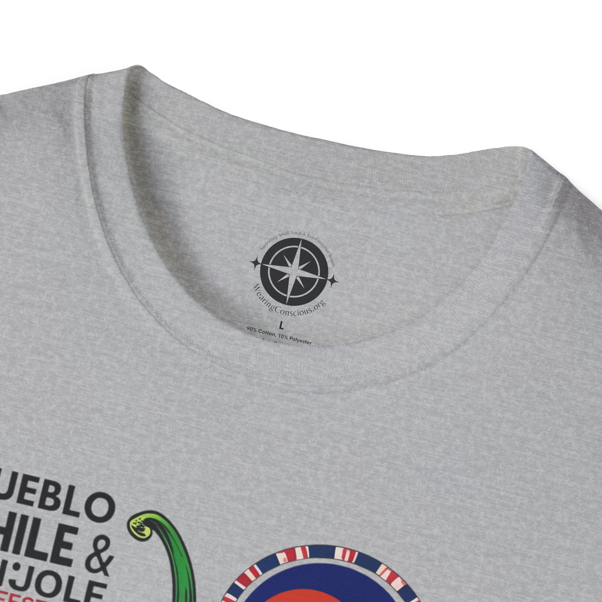 The Rung-Spun Cotton Pueblo Chile Festival Unisex Softstyle T-Shirt