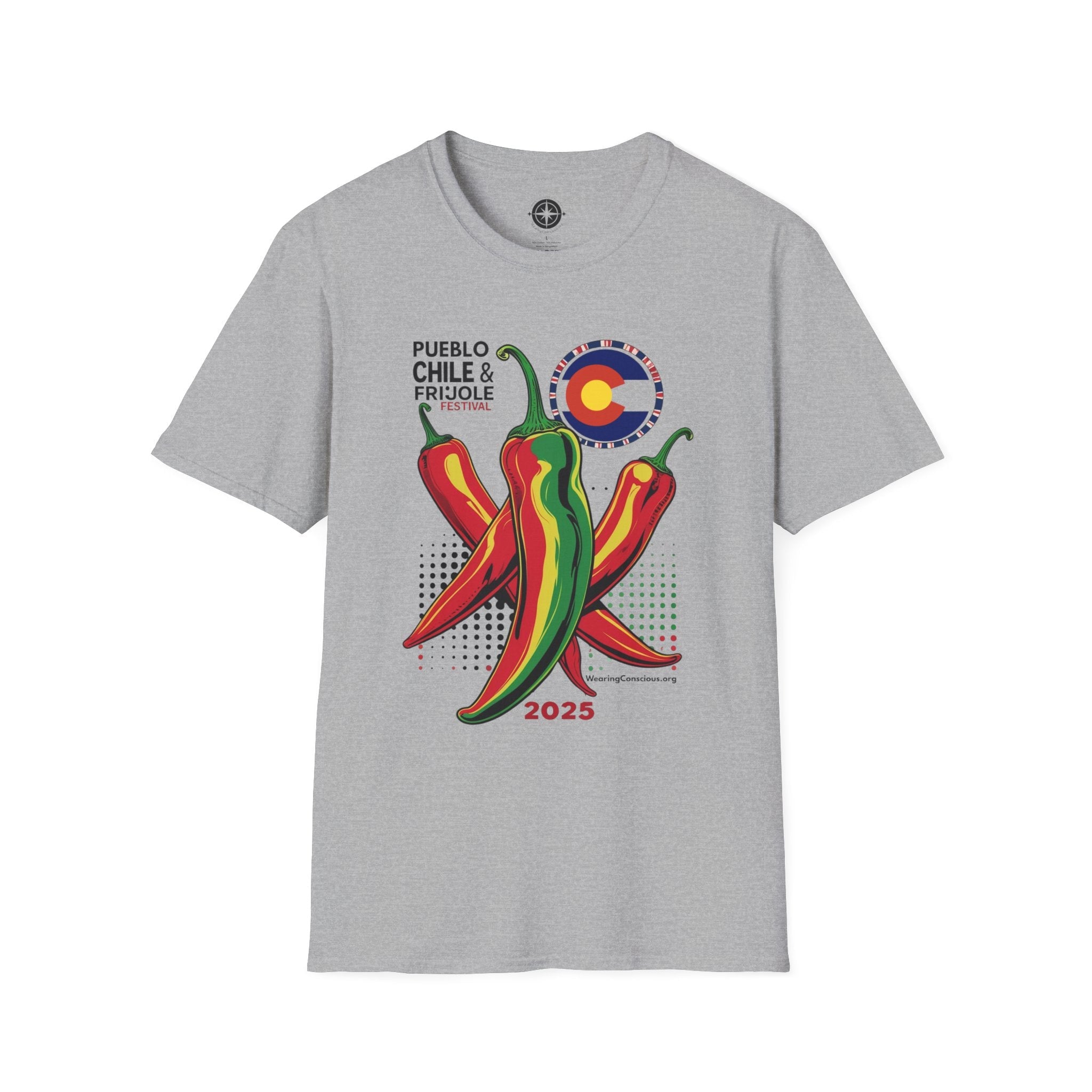 The Rung-Spun Cotton Pueblo Chile Festival Unisex Softstyle T-Shirt
