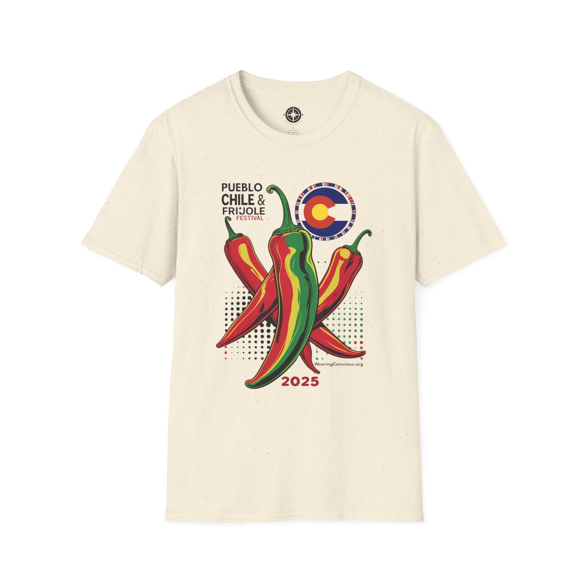 The Rung-Spun Cotton Pueblo Chile Festival Unisex Softstyle T-Shirt