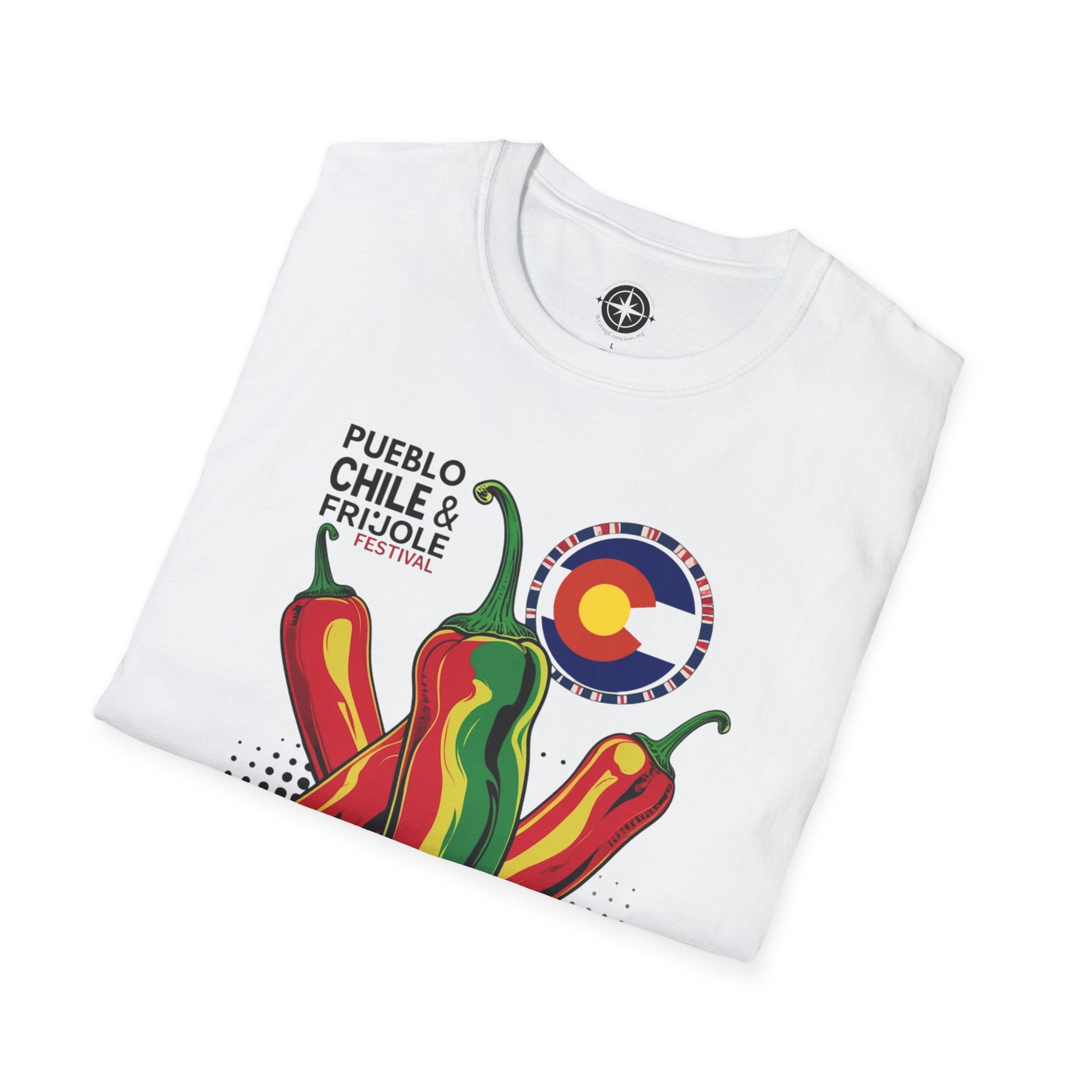 The Rung-Spun Cotton Pueblo Chile Festival Unisex Softstyle T-Shirt