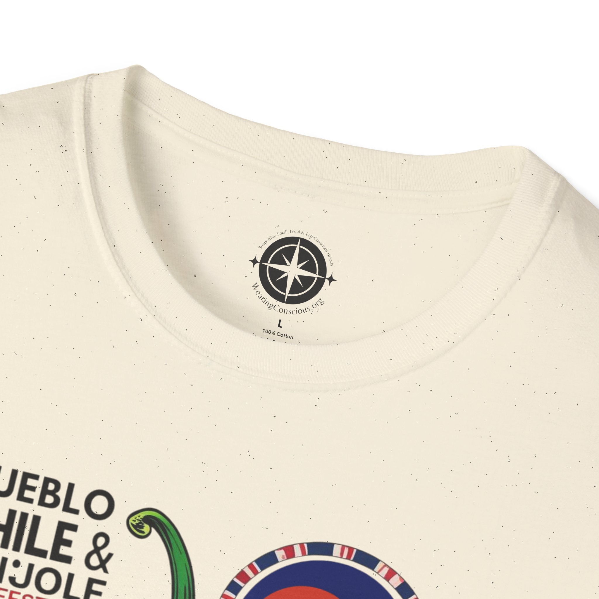 The Rung-Spun Cotton Pueblo Chile Festival Unisex Softstyle T-Shirt