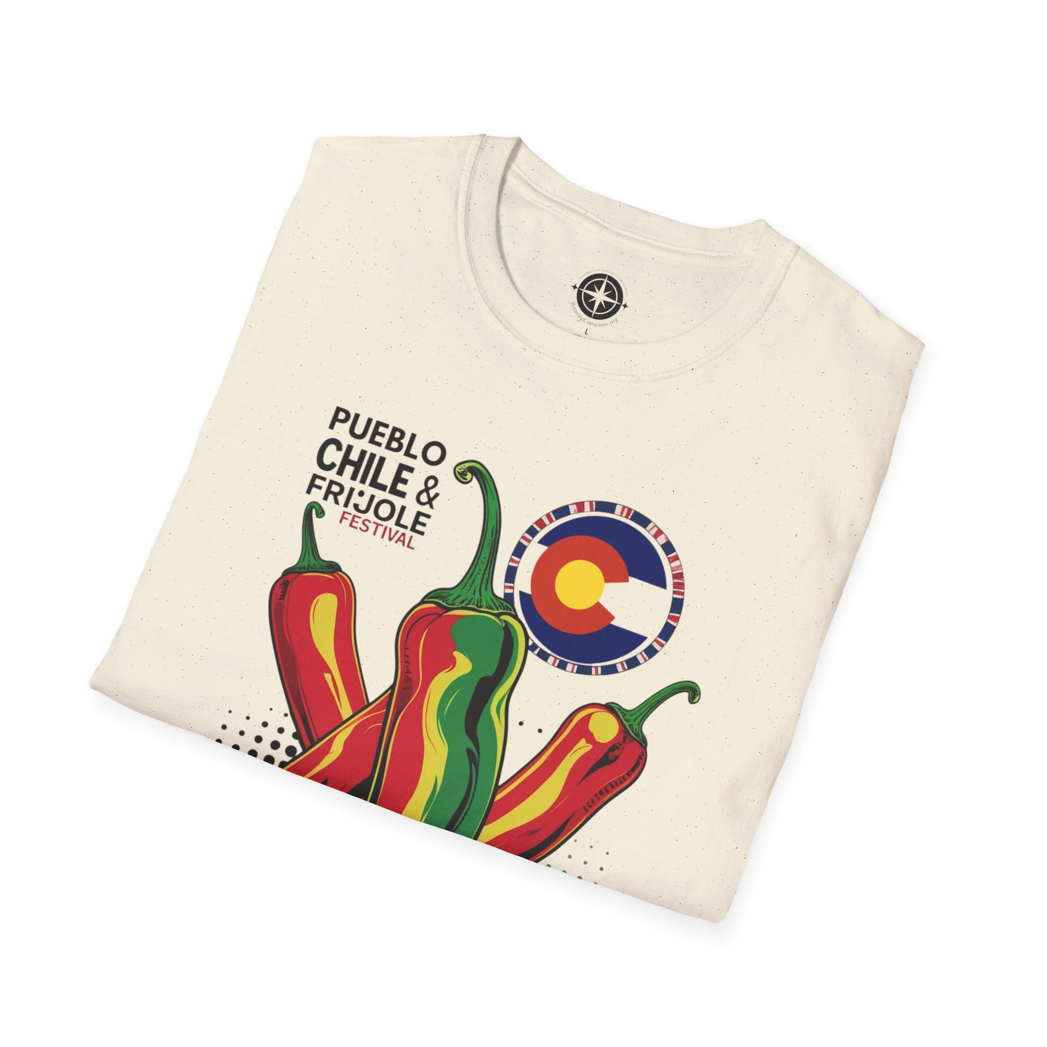 The Rung-Spun Cotton Pueblo Chile Festival Unisex Softstyle T-Shirt