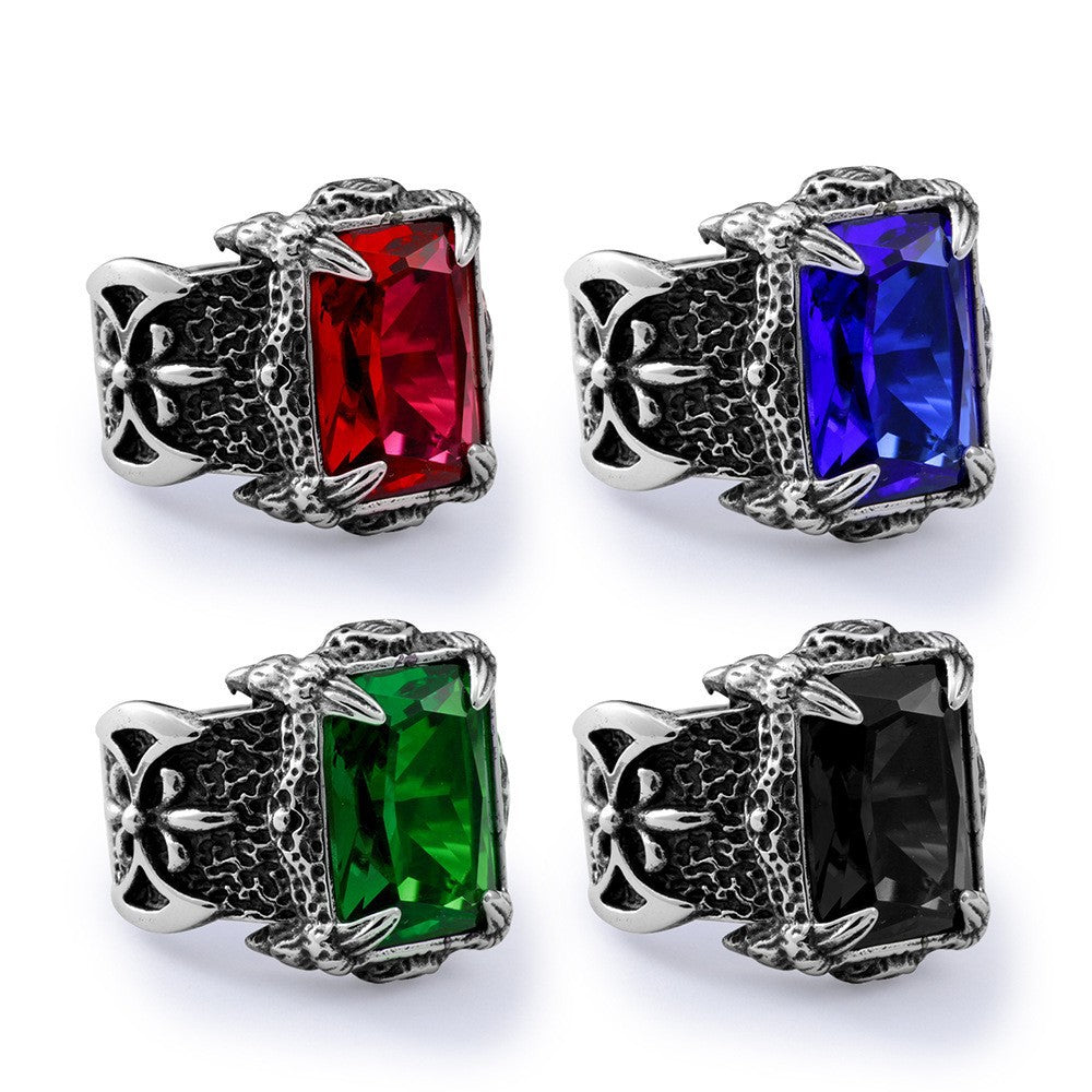 Stunning men's fashionable rings in a select of gems