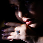 1 Carat Diamond Sacramental Bridal Ring Set with IGI Certificate
