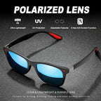 Men's Polarized Sport Sunglasses | UV400 Protection Goggles for Driving and Night Vision