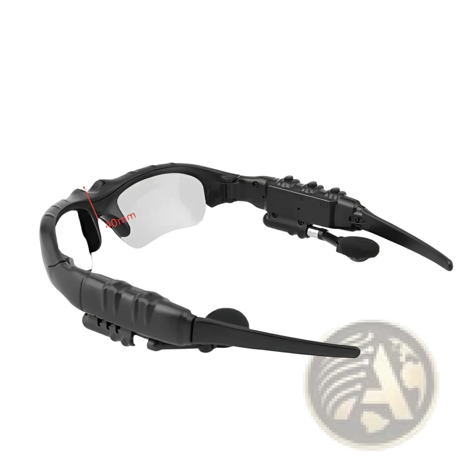 Smart Bluetooth Audio Sunglasses with Hd Camera and Mic